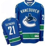 Reebok Vancouver Canucks Mason Raymond Premier Blue Jersey