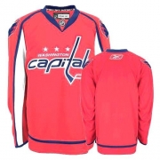 Reebok EDGE Youth Washington Capitals Blank Authentic Red Jersey