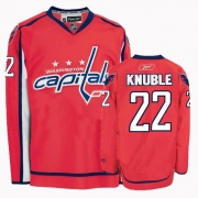 Reebok EDGE Washington Capitals Mike Knuble Authentic Red Jersey