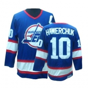 CCM Winnipeg Jets Dale Hawerchuk Authentic Blue Throwback Jersey
