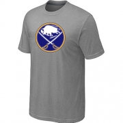 Buffalo Sabres Men's Team Logo Short Sleeve T-Shirt - light Grey