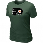 Philadelphia Flyers Women's Team Logo Short Sleeve T-Shirt - Dark Green