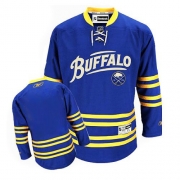 Reebok EDGE Buffalo Sabres Blank Blue Third Authentic Jersey