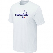 Washington Capitals Mens Team Logo Short Sleeve T-Shirt - White
