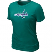Washington Capitals Women's Team Logo Short Sleeve T-Shirt - Green