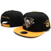 Mitchell and Ness Pittsburgh Penguins Stitched Snapback Hats