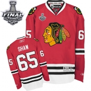 Reebok EDGE Chicago Blackhawks Andrew Shaw Red Authentic With Stanley Cup Finals Jersey